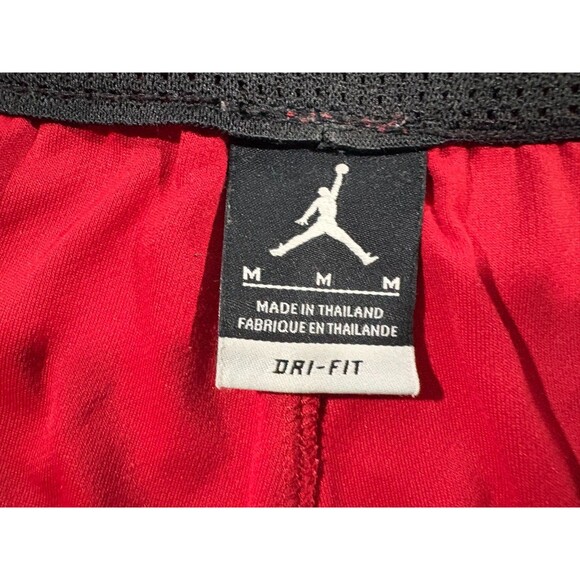 Men's Air Jordan Flight Y2K Dri-Fit Red Black Basketball Shorts Athletic Sz M - Picture 6 of 12